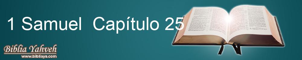 1 Samuel Capítulo 25 Bible King James with Numbers Strong