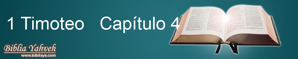 1 Timoteo  Capítulo 4 Nueva Biblia Latinoamericana de hoy