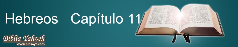 Hebreos  Capítulo 11 Nueva Biblia Latinoamericana de hoy