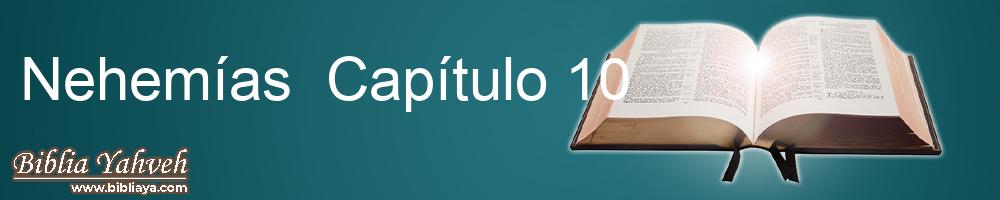 Nehemías Capítulo 10 Nueva Biblia Latinoamericana de hoy