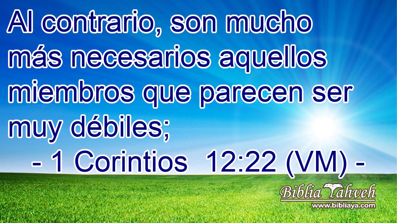  Al contrario, son mucho más necesarios aquellos miembros que parecen ser muy débiles; 