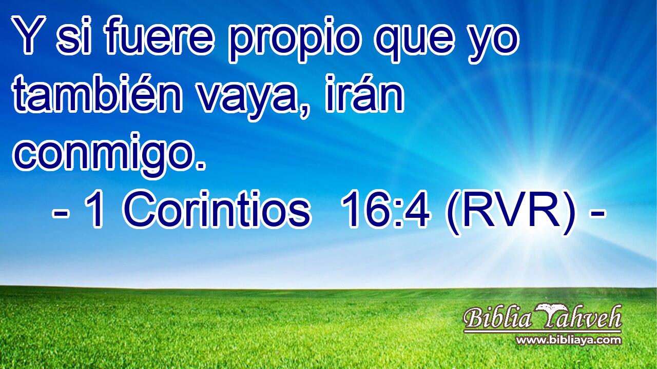 Y si fuere propio que yo también vaya, irán conmigo.