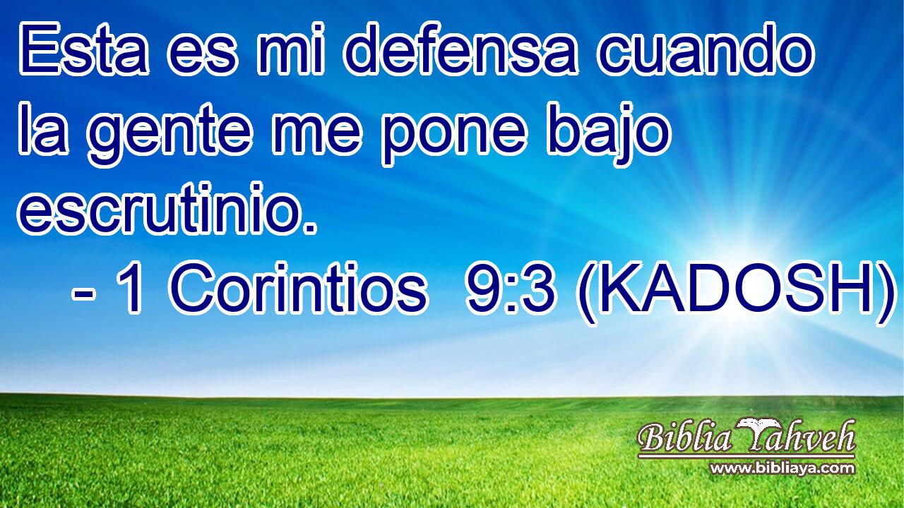  Esta es mi defensa cuando la gente me pone bajo escrutinio. 