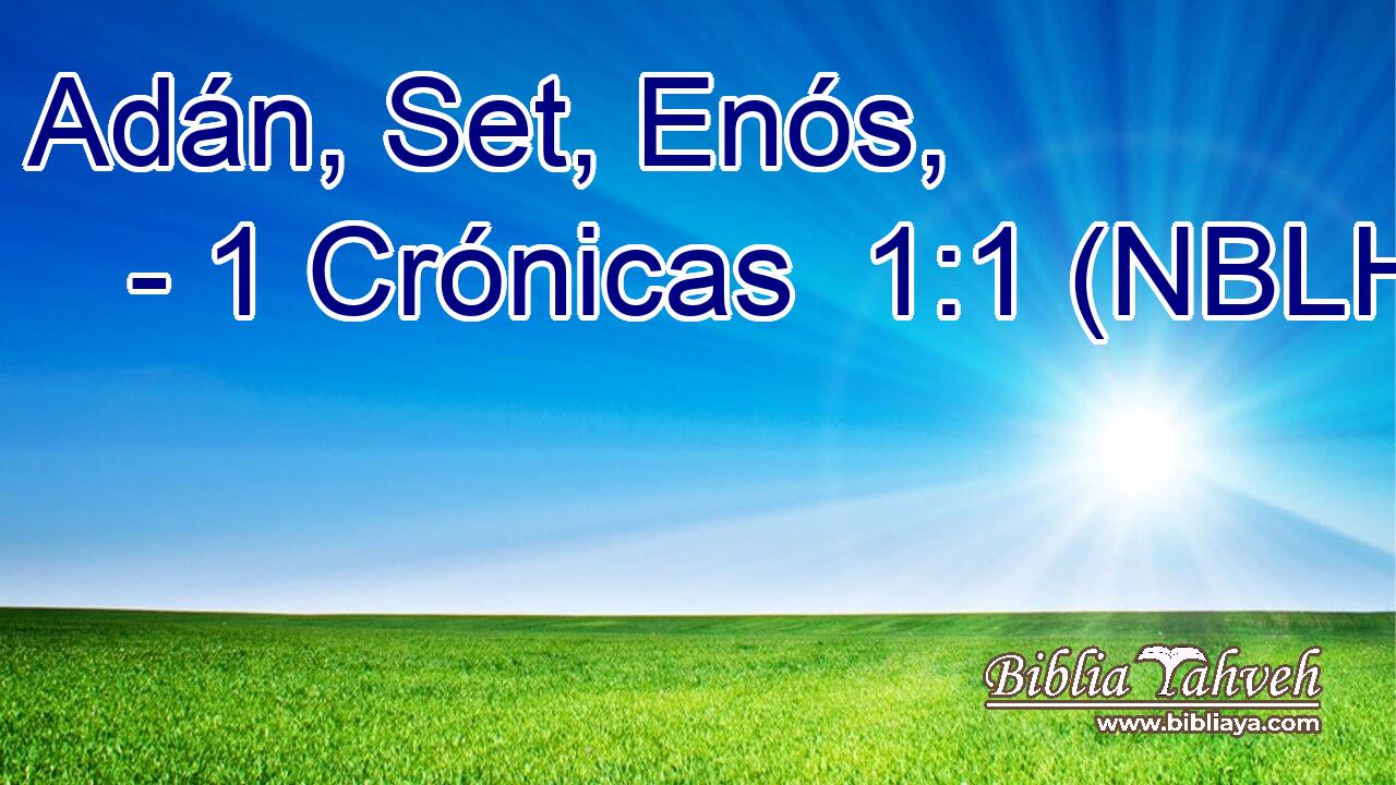  Adán, Set, Enós, 