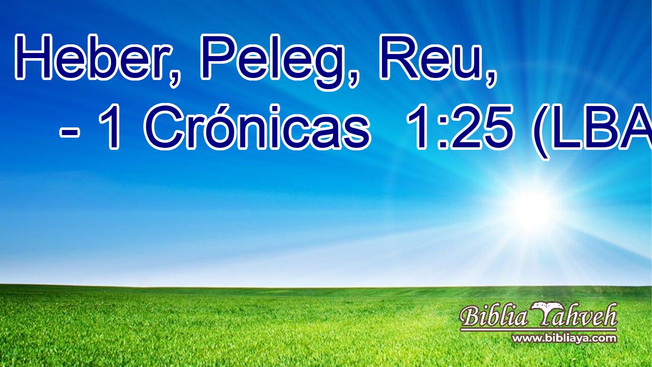 Heber, Peleg, Reu,