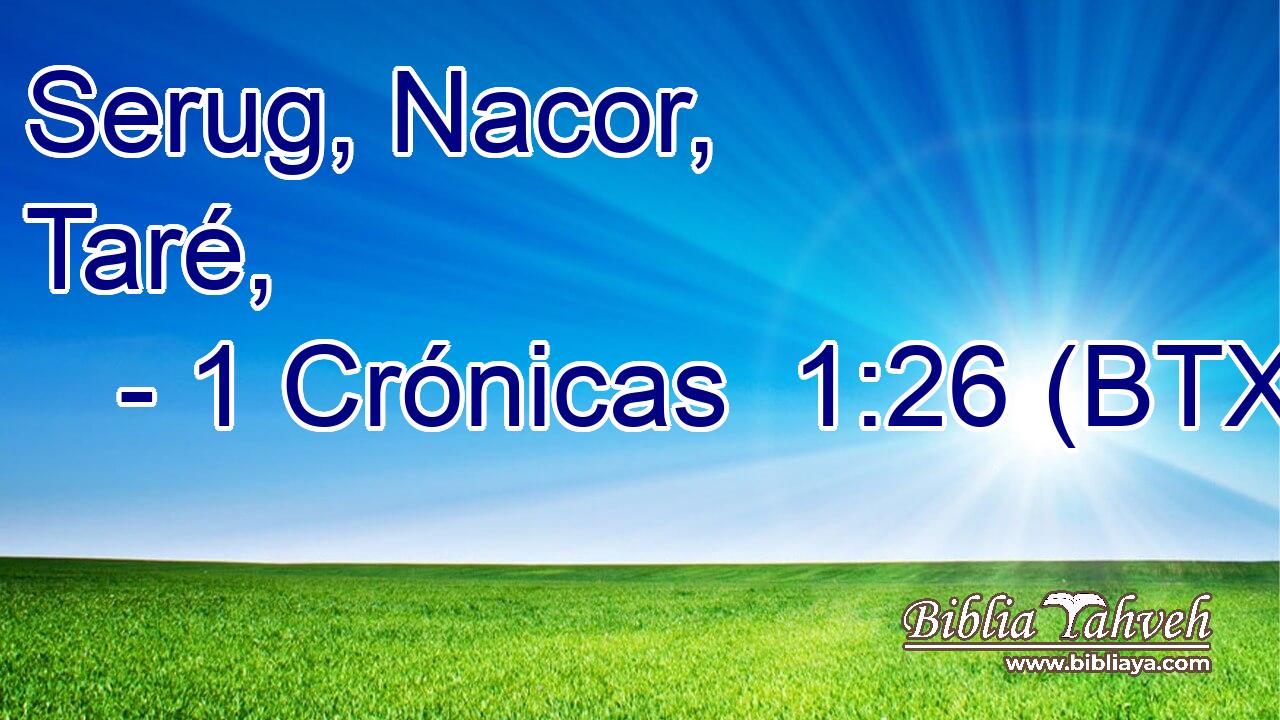 Serug, Nacor, Taré,