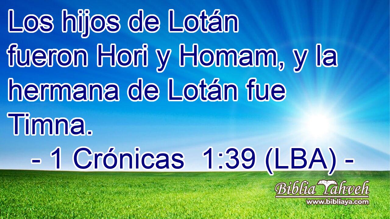 Los hijos de Lotán fueron Hori y Homam, y la hermana de Lotán fue Timna.