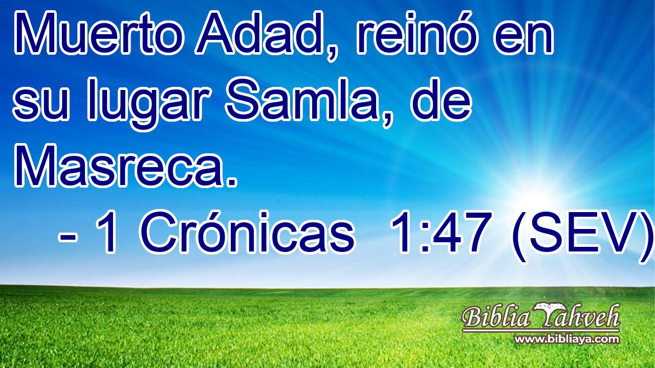 Muerto Adad, reinó en su lugar Samla, de Masreca.