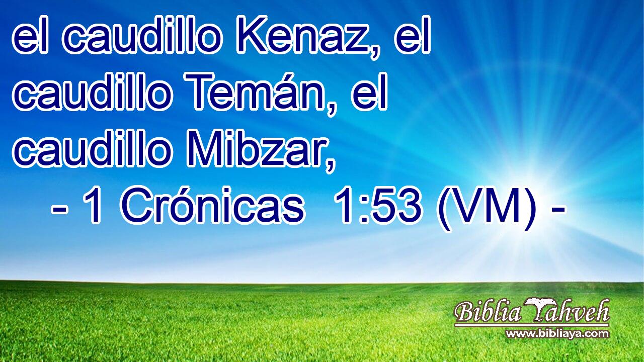  el caudillo Kenaz, el caudillo Temán, el caudillo Mibzar, 