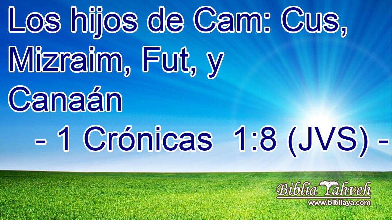 Los hijos de Cam: Cus, Mizraim, Fut, y Canaán