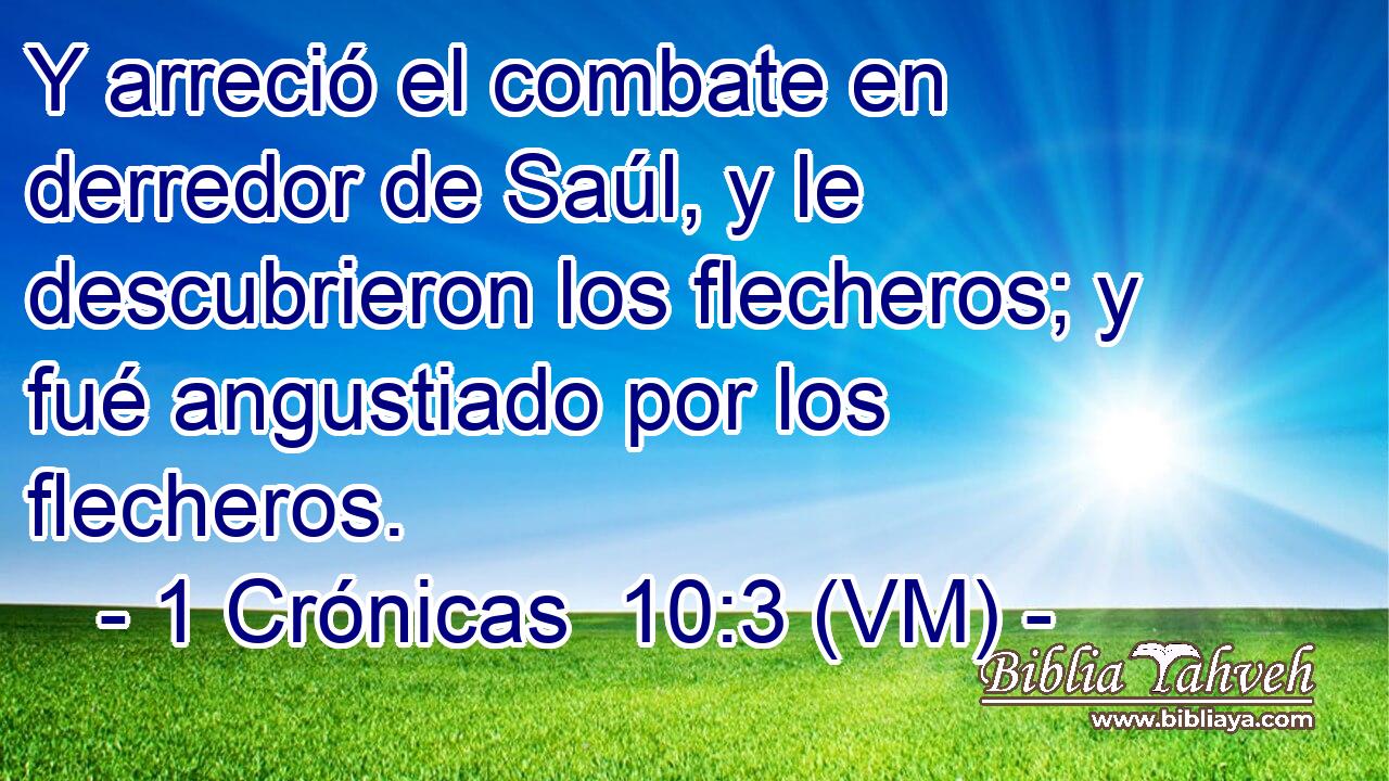  Y arreció el combate en derredor de Saúl, y le descubrieron los flecheros; y fué angustiado por los flecheros. 