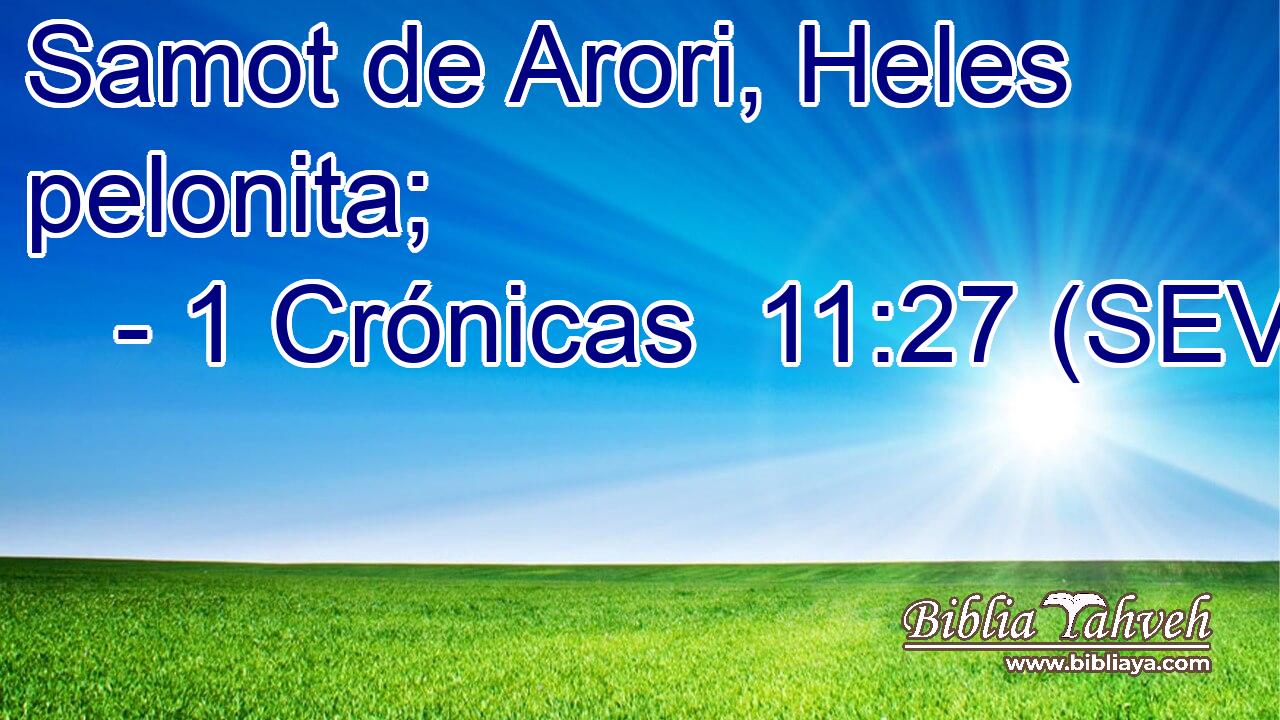 Samot de Arori, Heles pelonita;