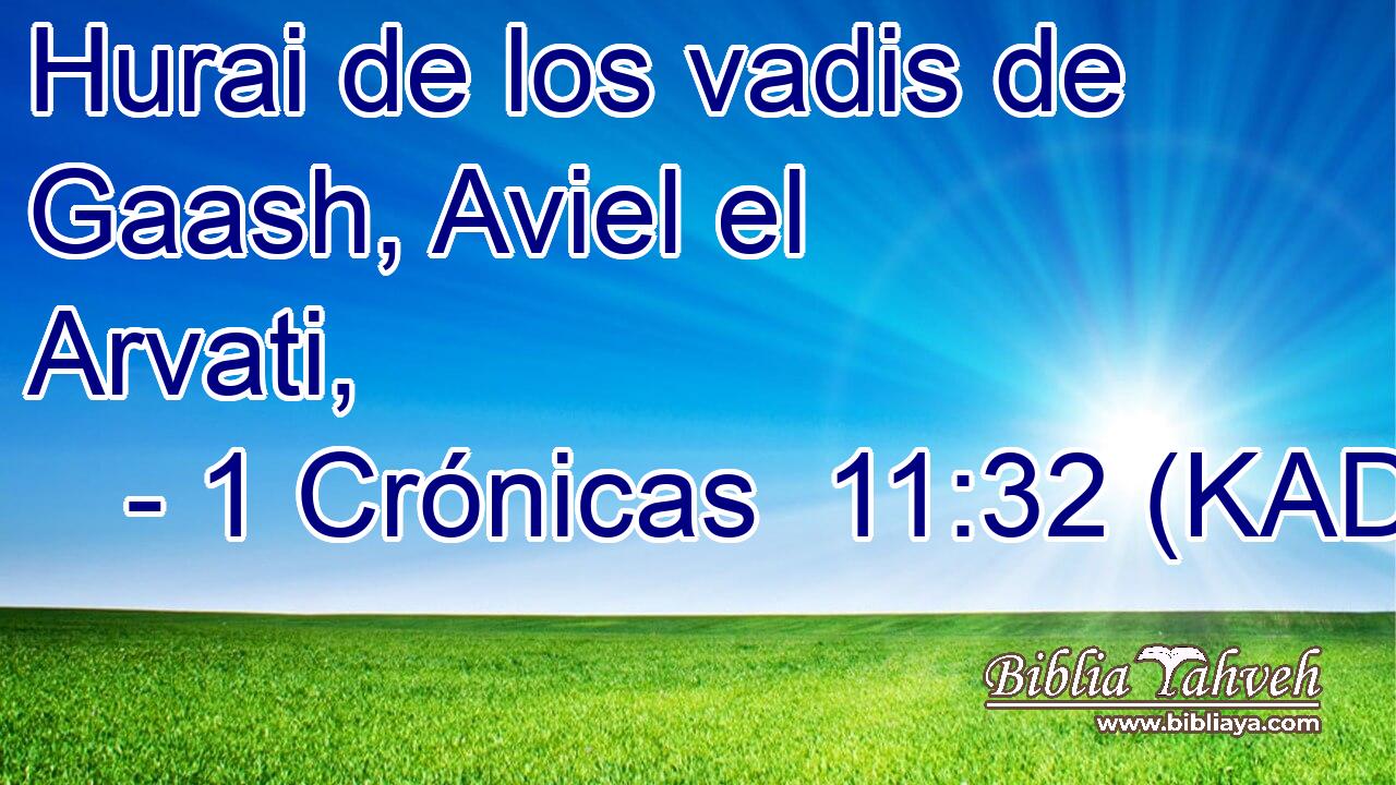  Hurai de los vadis de Gaash, Aviel el Arvati, 