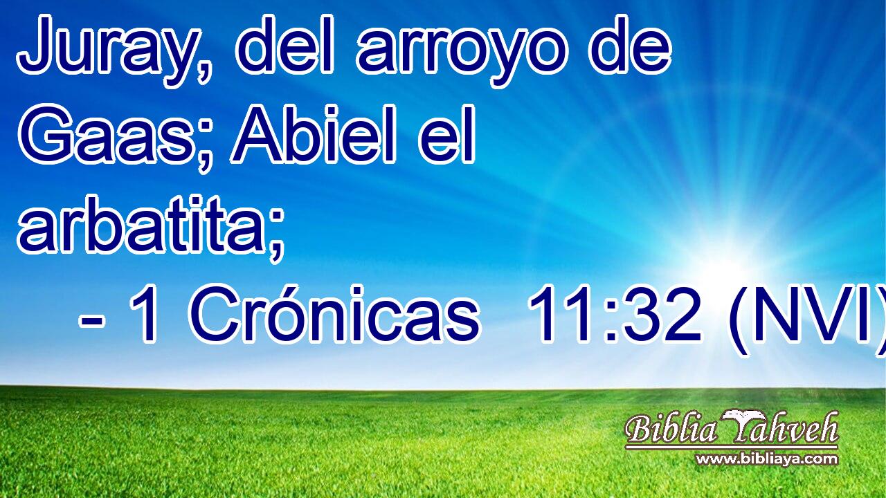  Juray, del arroyo de Gaas; Abiel el arbatita; 