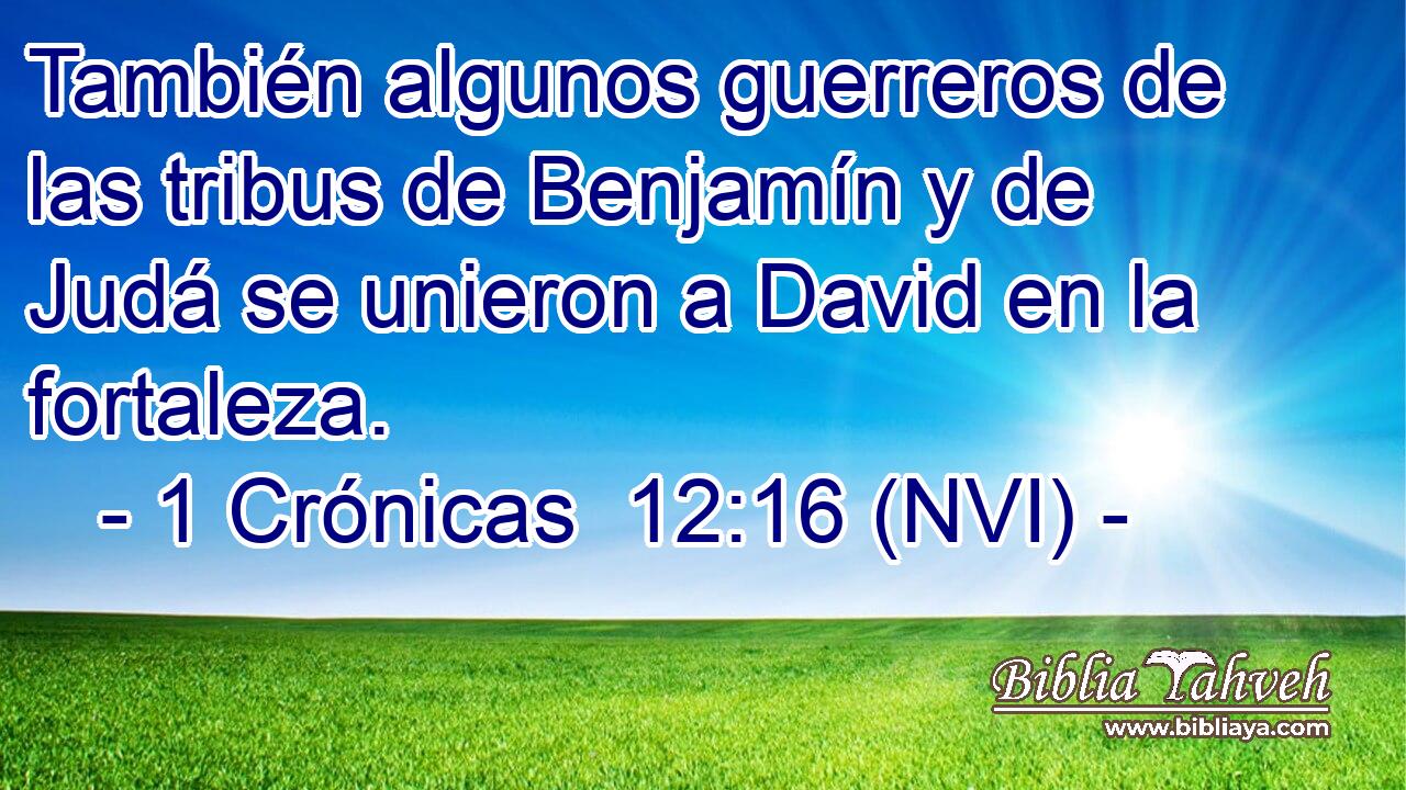  También algunos guerreros de las tribus de Benjamín y de Judá se unieron a David en la fortaleza. 