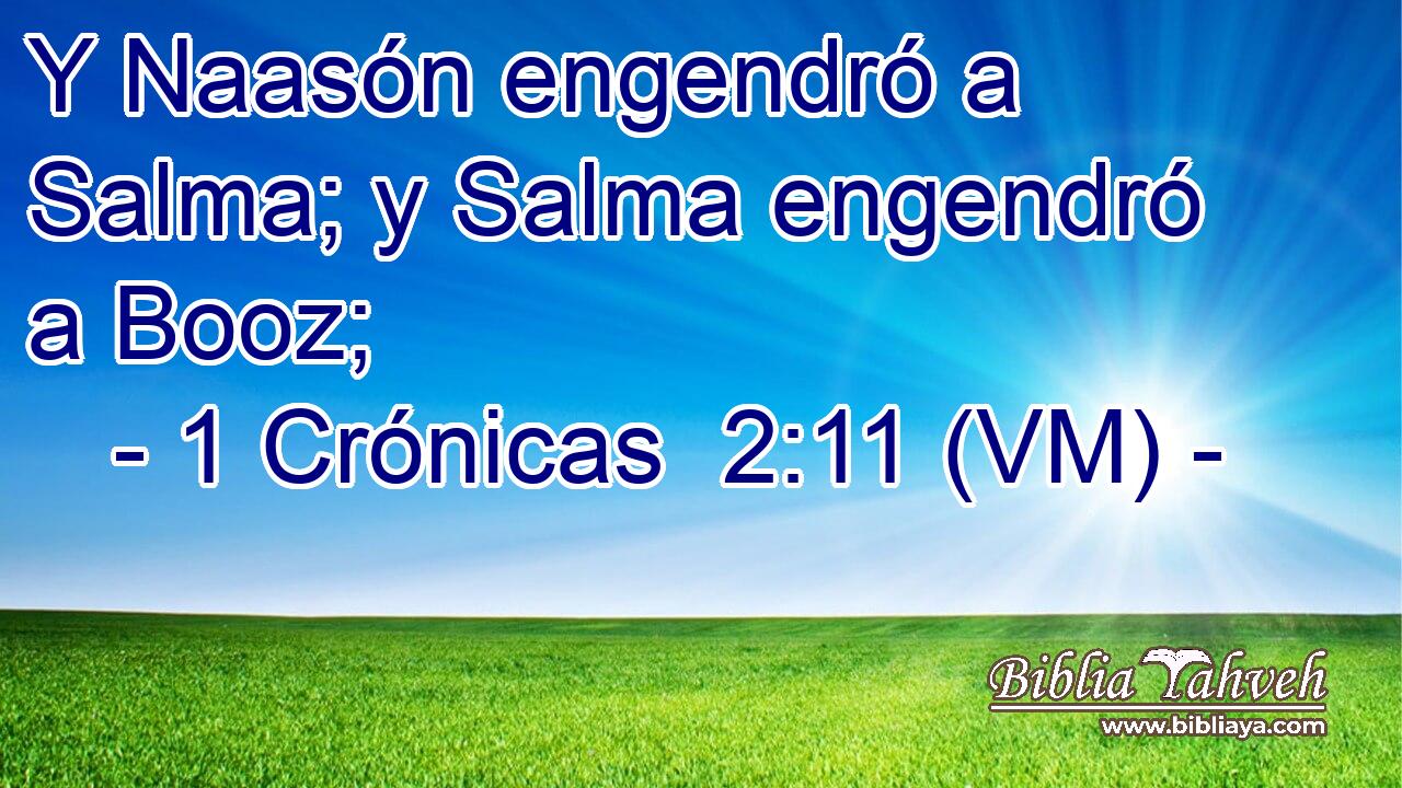  Y Naasón engendró a Salma; y Salma engendró a Booz; 