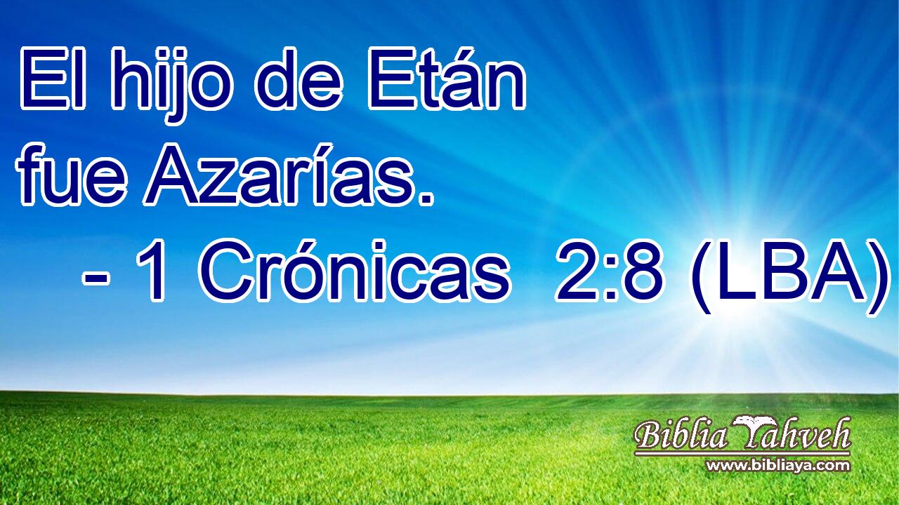 El hijo de Etán fue Azarías.