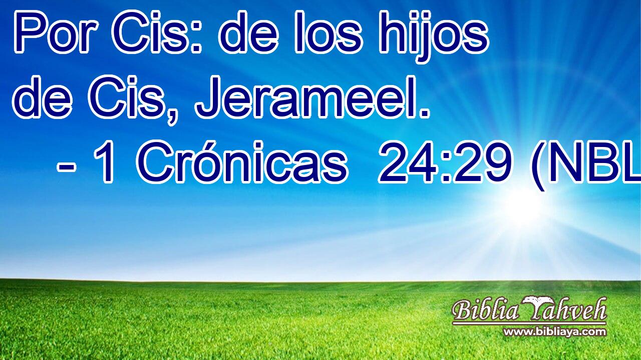 Por Cis: de los hijos de Cis, Jerameel. 