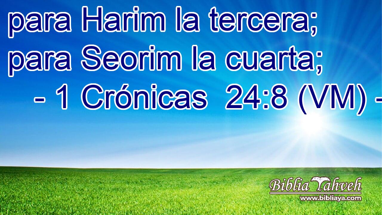  para Harim la tercera; para Seorim la cuarta; 