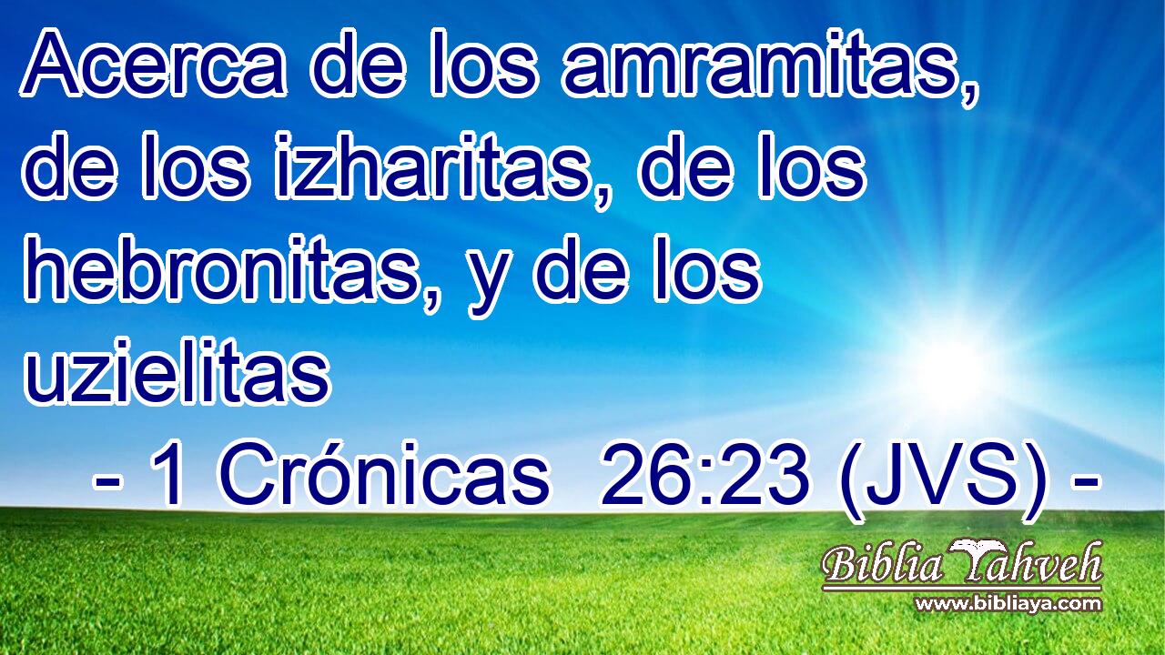 Acerca de los amramitas, de los izharitas, de los hebronitas, y de los uzielitas