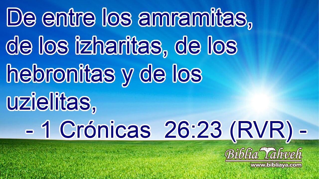 De entre los amramitas, de los izharitas, de los hebronitas y de los uzielitas,