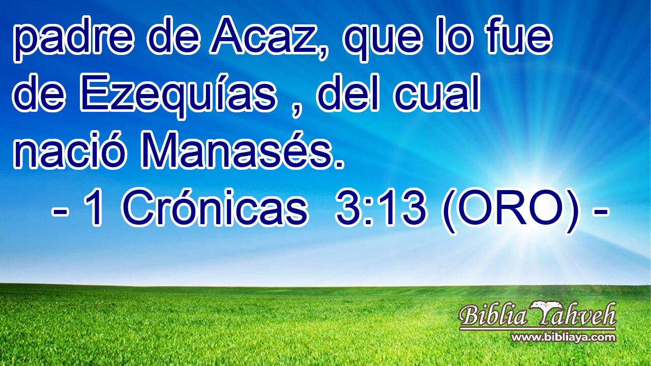  padre de Acaz, que lo fue de Ezequías , del cual nació Manasés. 