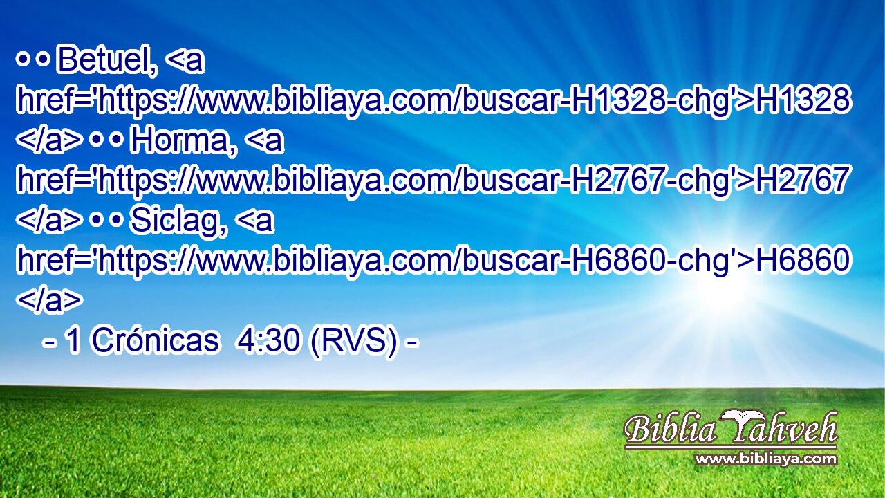 • • Betuel, H1328  • • Horma, H2767  • • Siclag, H6860  