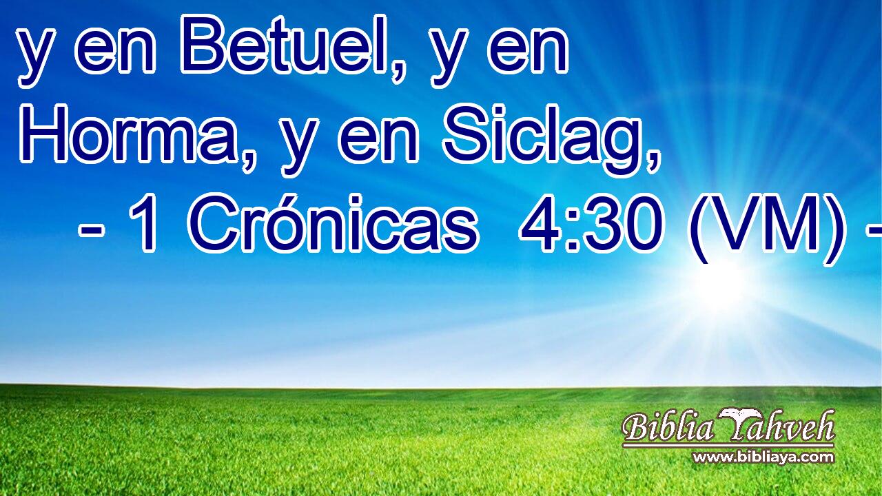  y en Betuel, y en Horma, y en Siclag, 