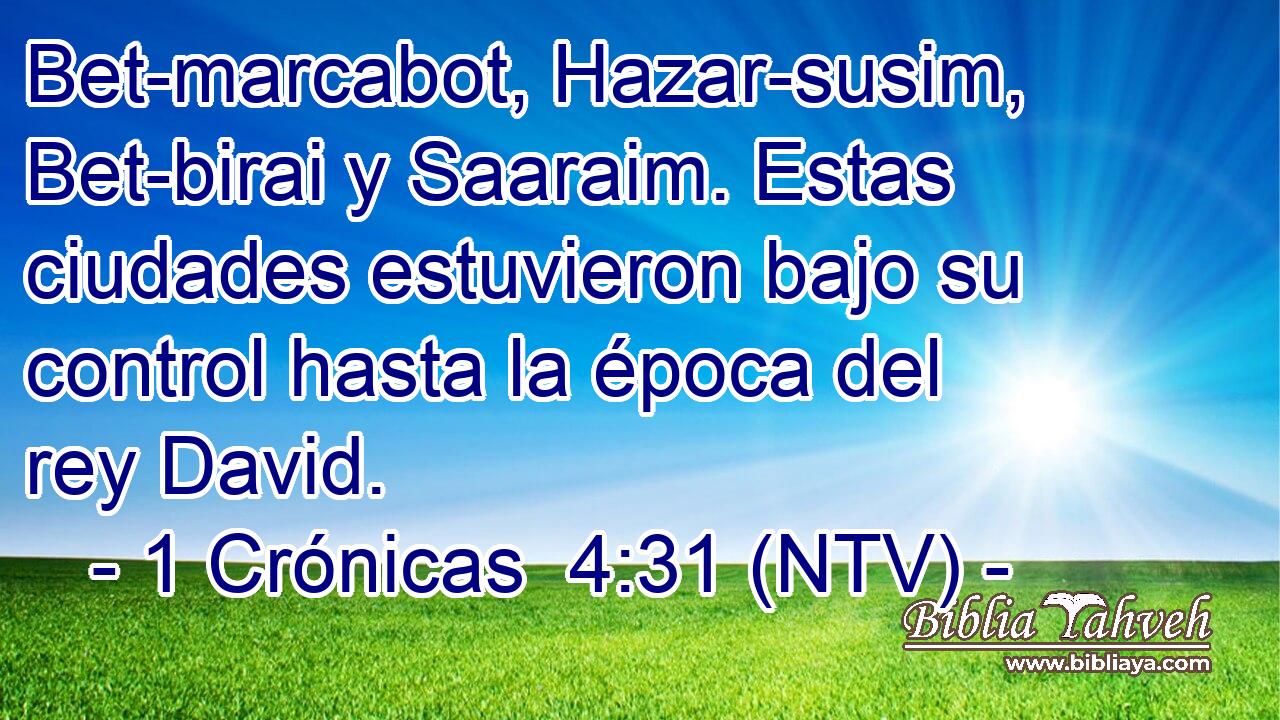 Bet-marcabot, Hazar-susim, Bet-birai y Saaraim. Estas ciudades estuvieron bajo su control hasta la época del rey David.
