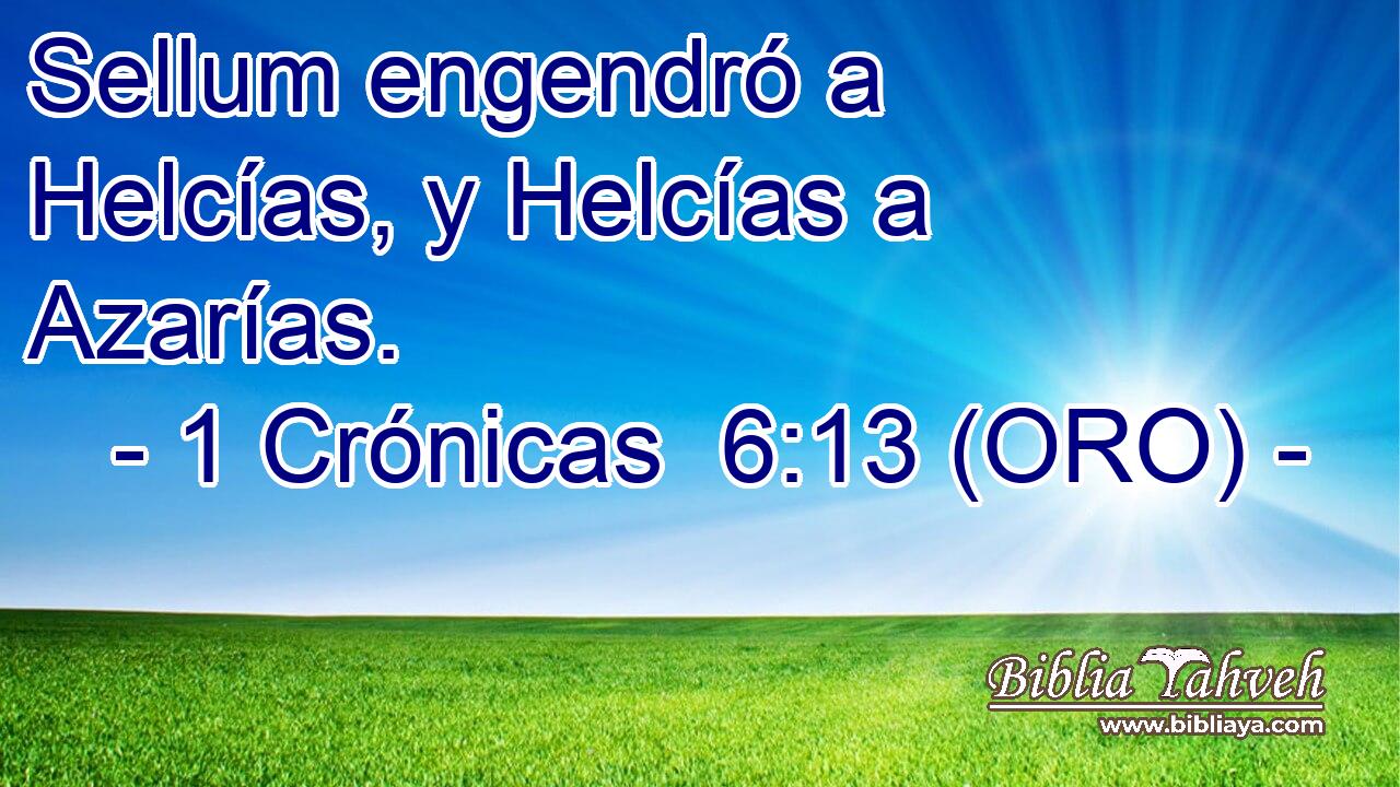  Sellum engendró a Helcías, y Helcías a Azarías. 