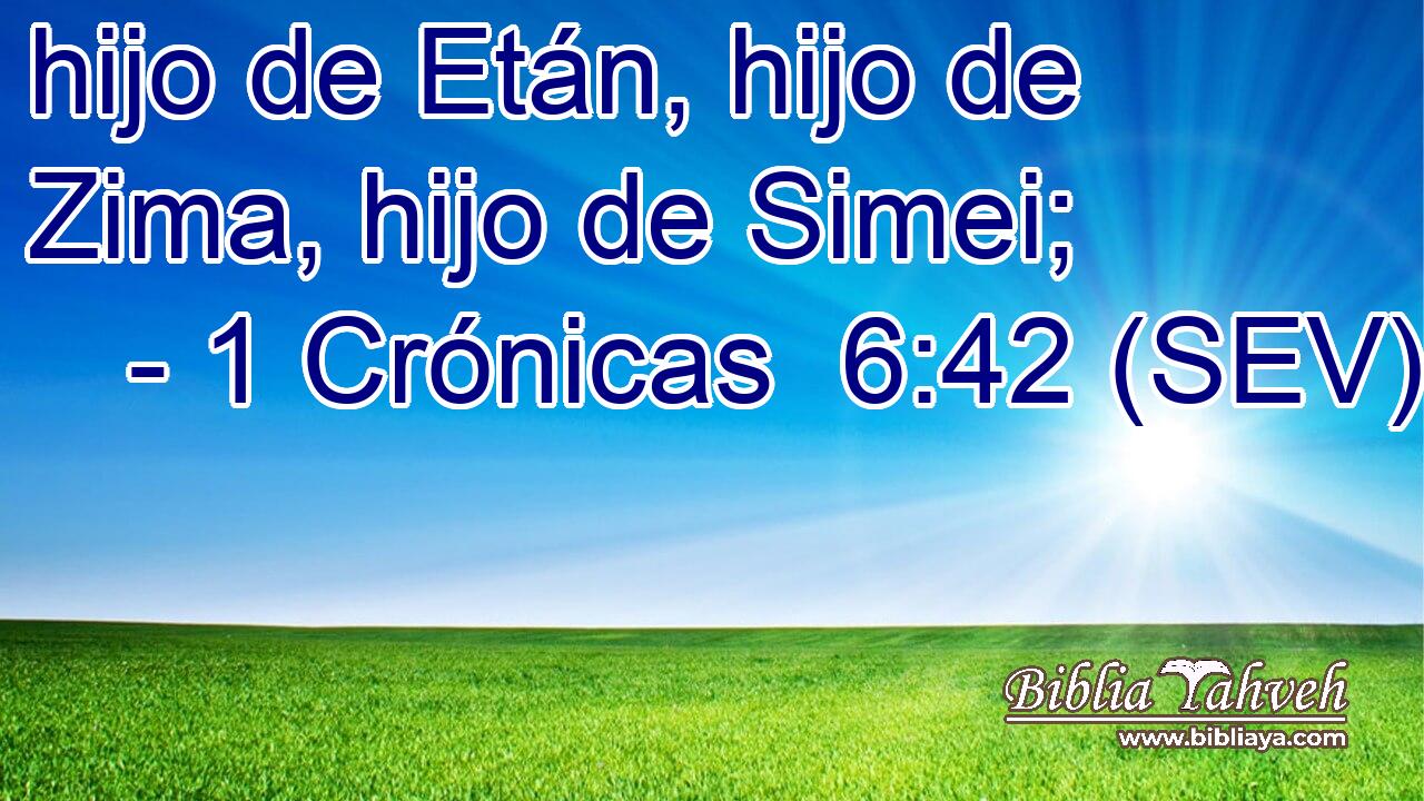 hijo de Etán, hijo de Zima, hijo de Simei;
