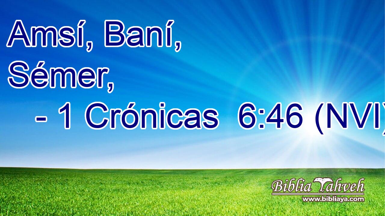  Amsí, Baní, Sémer, 