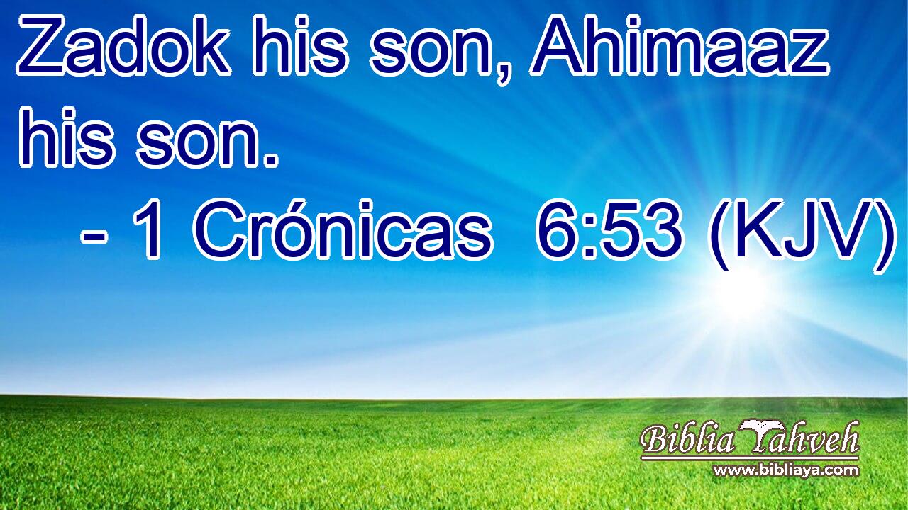 Zadok his son, Ahimaaz his son.