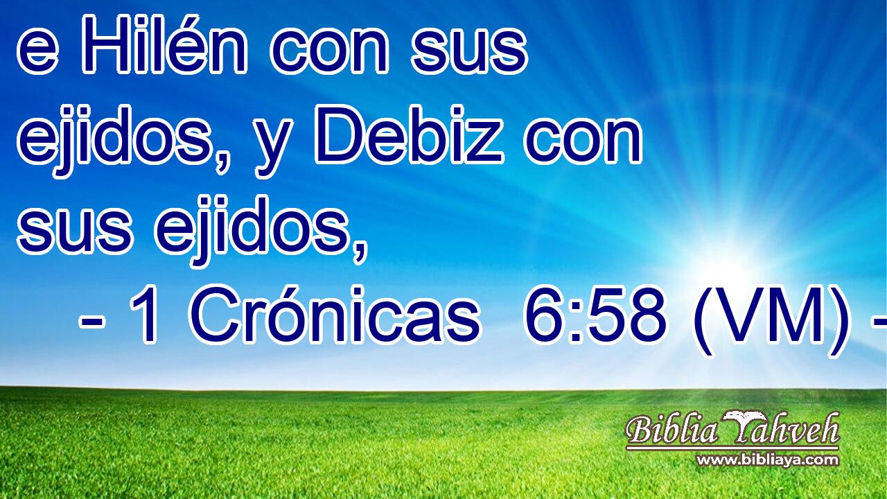  e Hilén con sus ejidos, y Debiz con sus ejidos, 