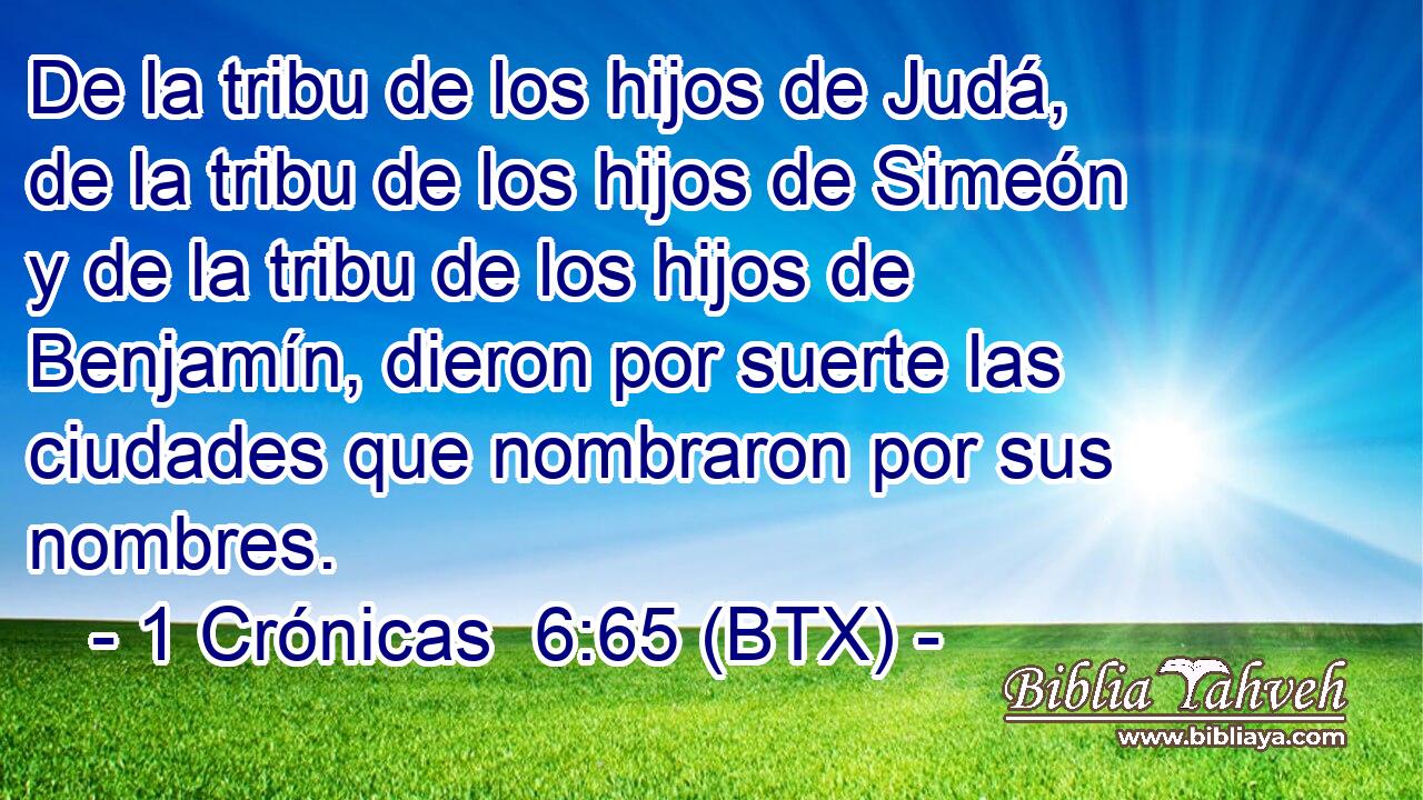De la tribu de los hijos de Judá, de la tribu de los hijos de Simeón y de la tribu de los hijos de Benjamín, dieron por suerte las ciudades que nombraron por sus nombres.