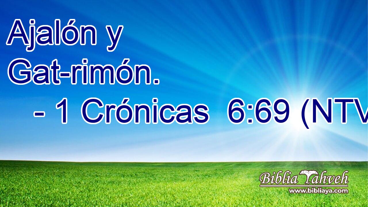 Ajalón y Gat-rimón.