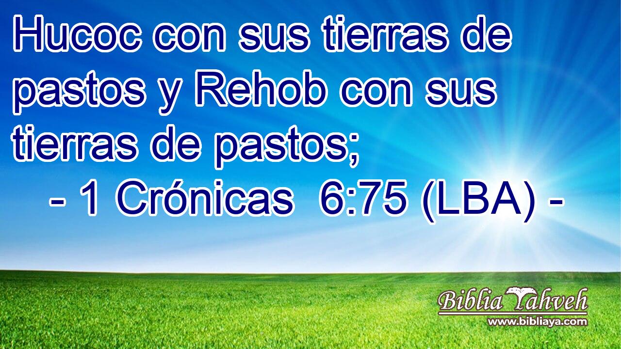 Hucoc con sus tierras de pastos y Rehob con sus tierras de pastos;