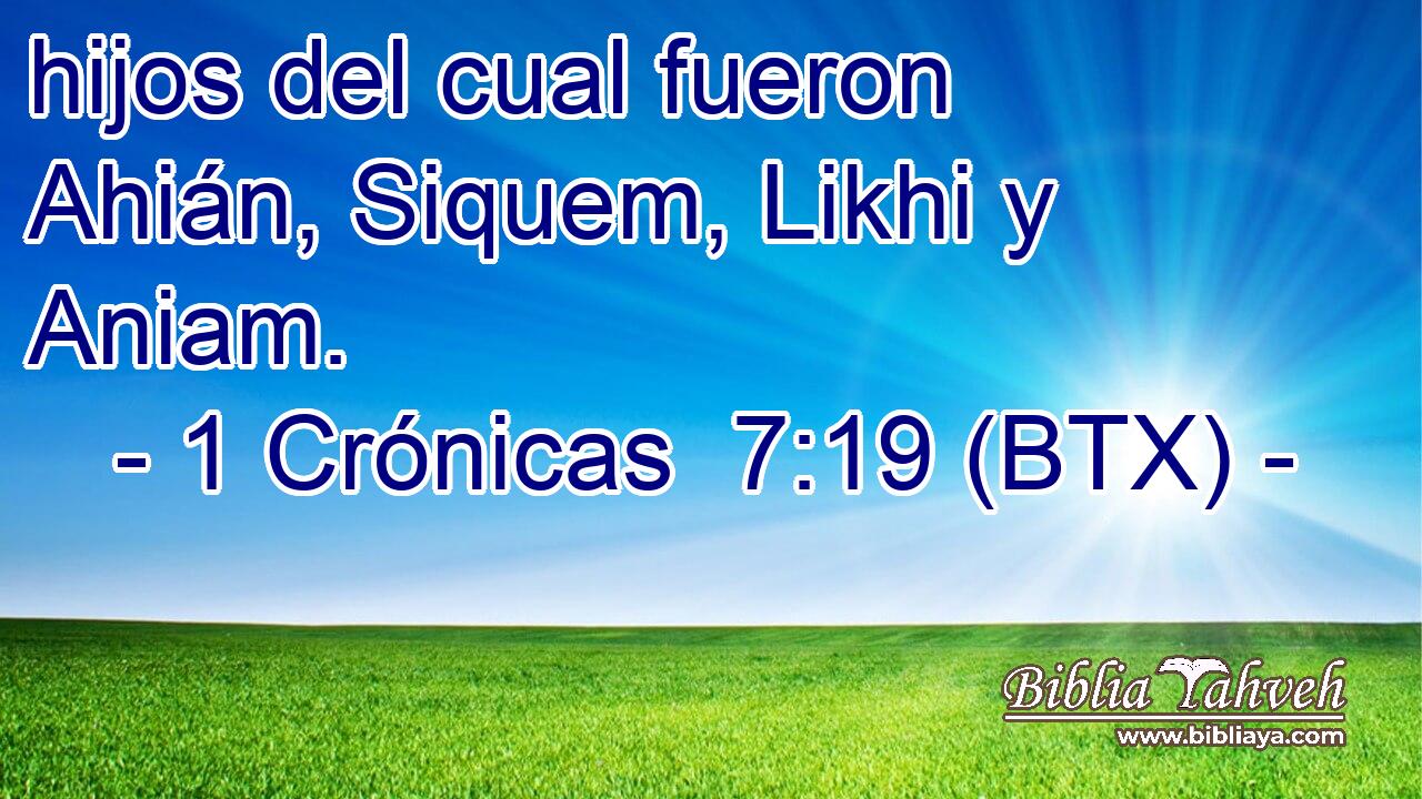 hijos del cual fueron Ahián, Siquem, Likhi y Aniam.