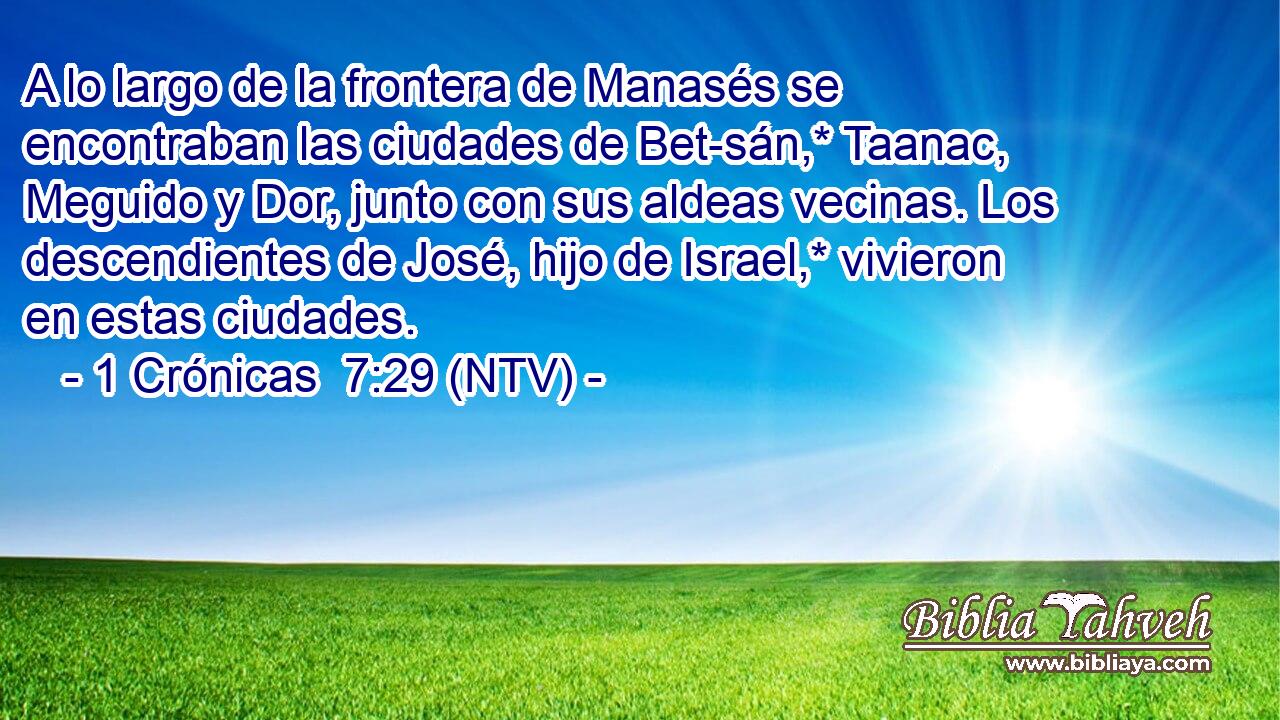A lo largo de la frontera de Manasés se encontraban las ciudades de Bet-sán,* Taanac, Meguido y Dor, junto con sus aldeas vecinas. Los descendientes de José, hijo de Israel,* vivieron en estas ciudades.