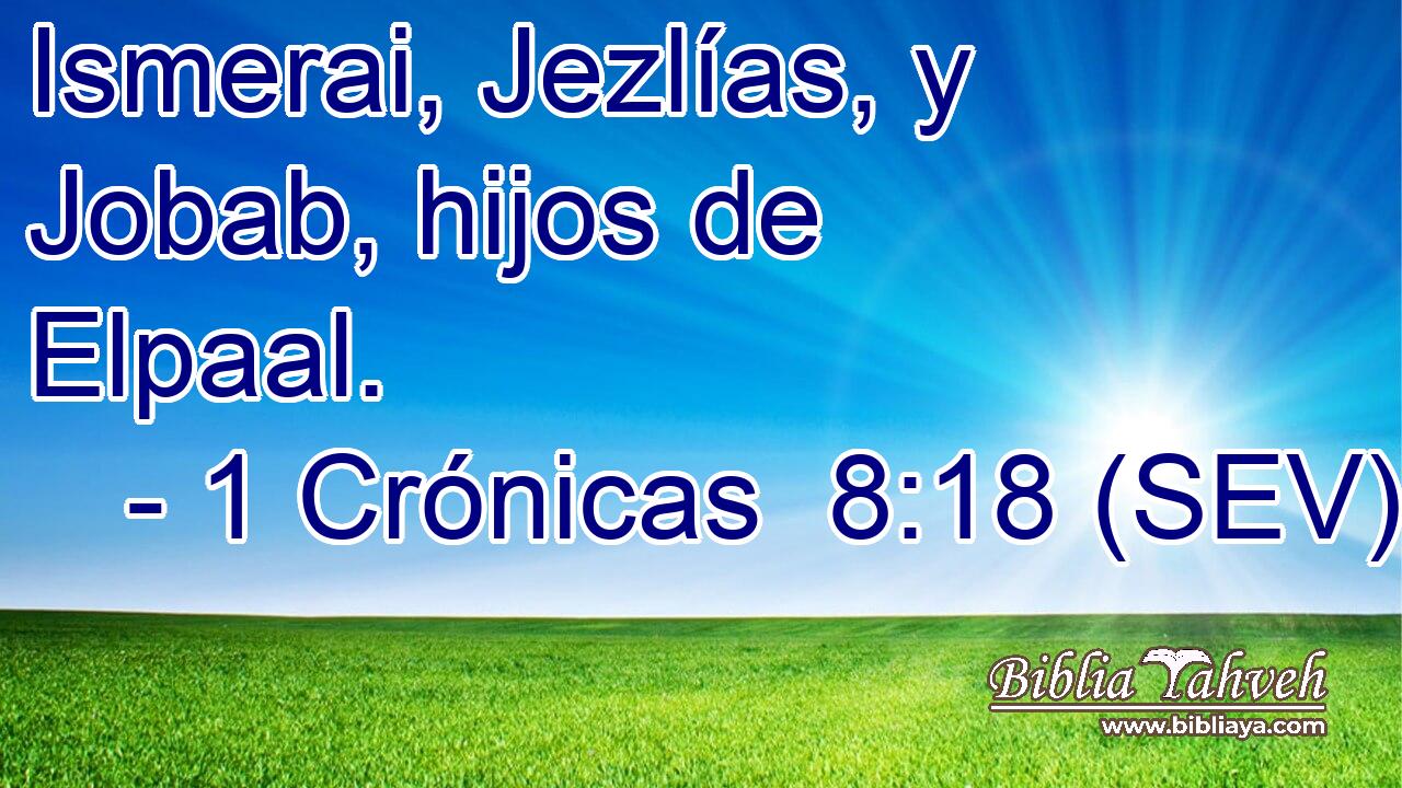 Ismerai, Jezlías, y Jobab, hijos de Elpaal.