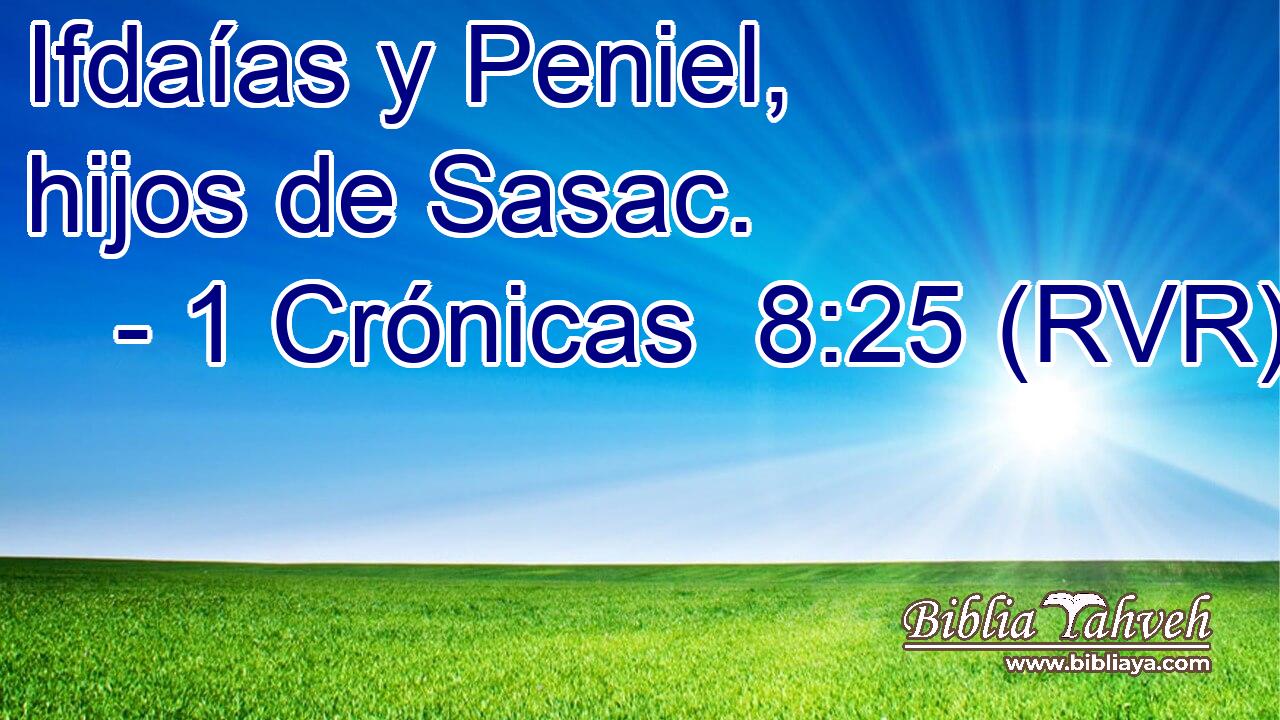 Ifdaías y Peniel, hijos de Sasac.