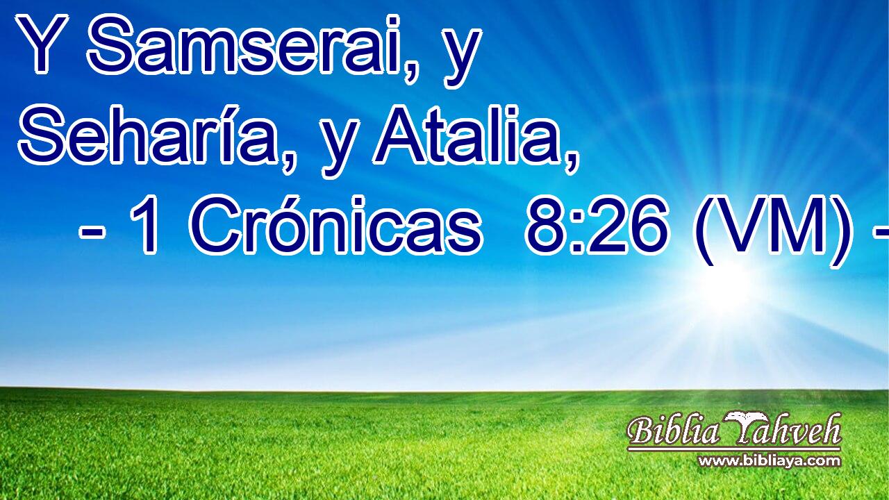  Y Samserai, y Seharía, y Atalia, 