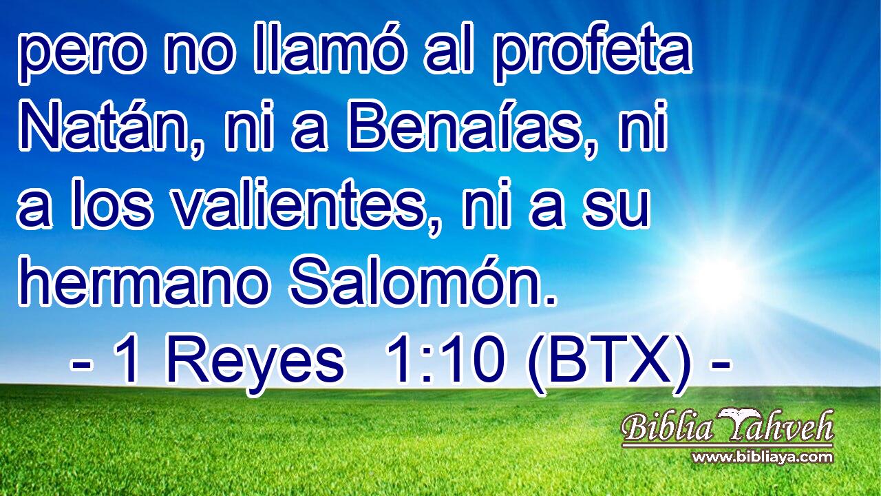 pero no llamó al profeta Natán, ni a Benaías, ni a los valientes, ni a su hermano Salomón.