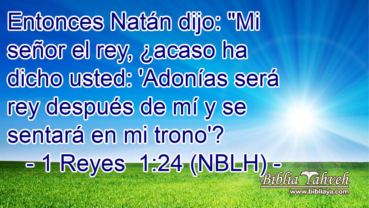  Entonces Natán dijo: 