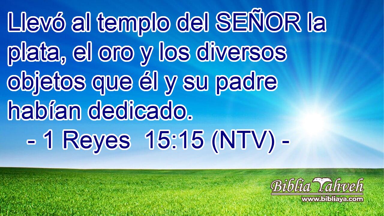 Llevó al templo del SEÑOR la plata, el oro y los diversos objetos que él y su padre habían dedicado.