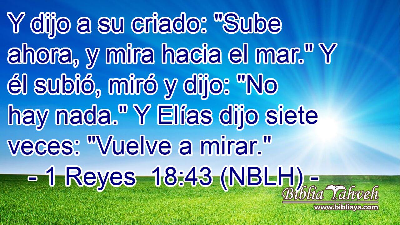  Y dijo a su criado: 