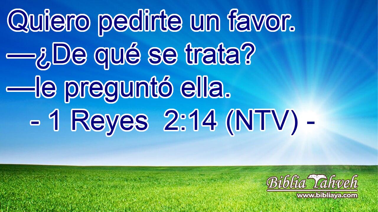 Quiero pedirte un favor. —¿De qué se trata? —le preguntó ella.
