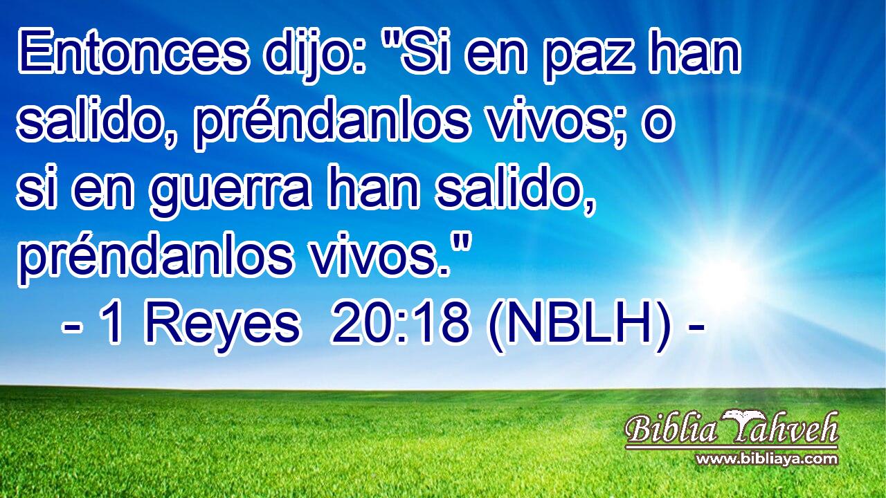  Entonces dijo: 
