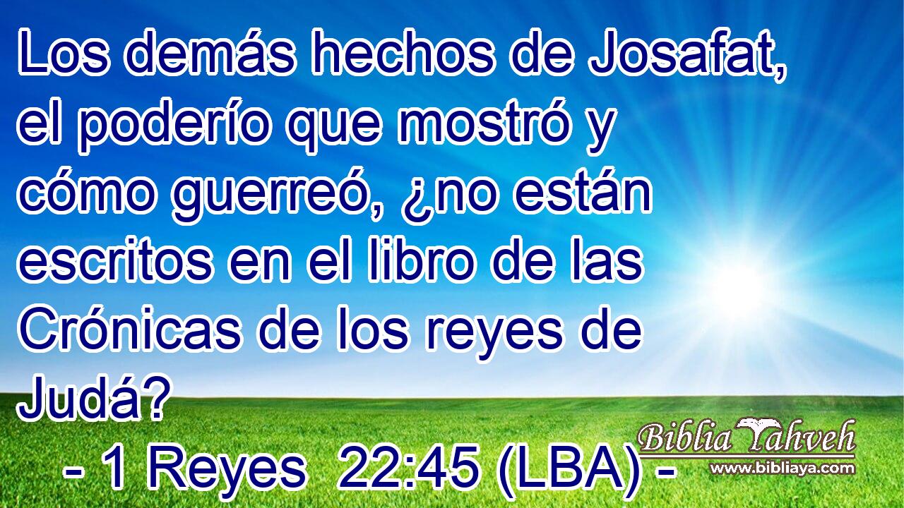 Los demás hechos de Josafat, el poderío que mostró y cómo guerreó, ¿no están escritos en el libro de las Crónicas de los reyes de Judá?