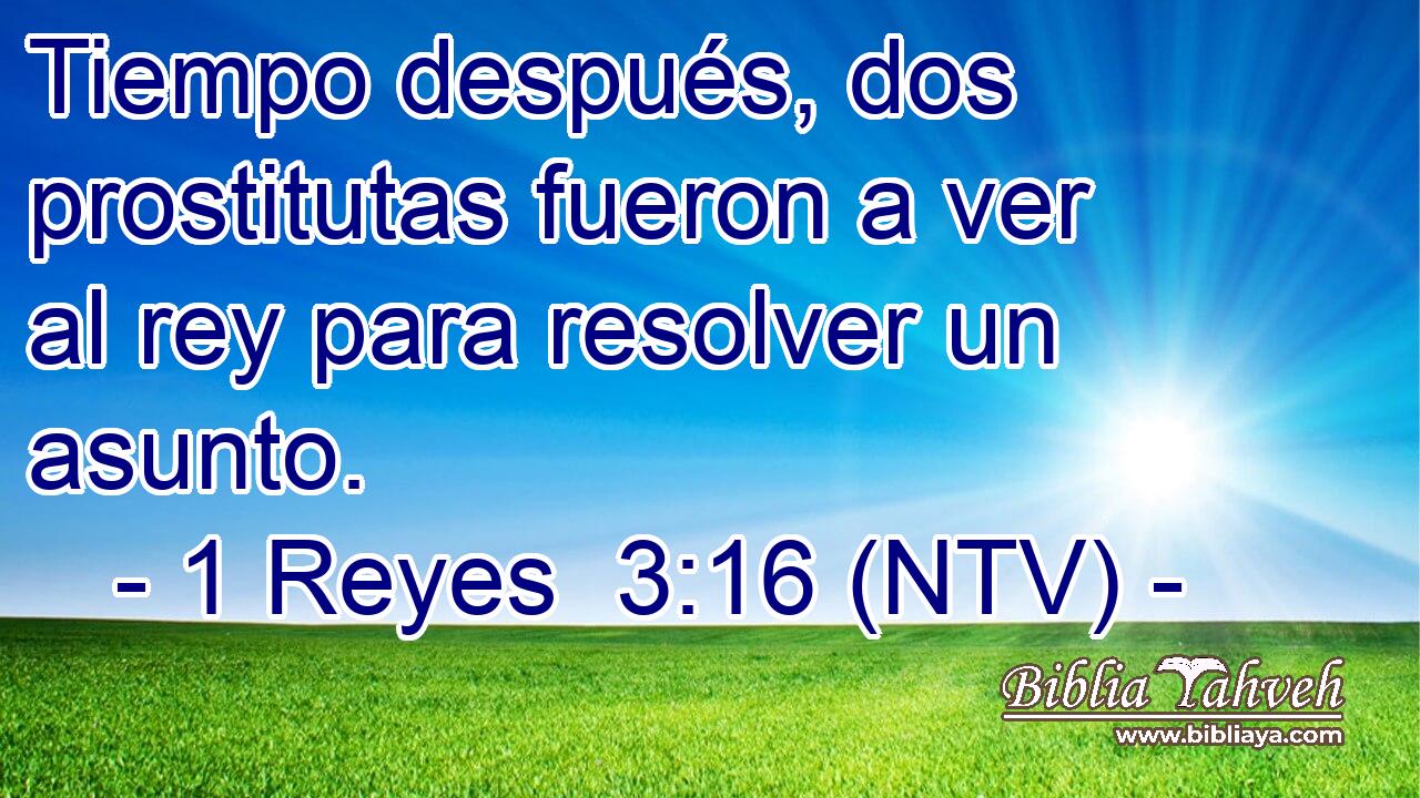 Tiempo después, dos prostitutas fueron a ver al rey para resolver un asunto.